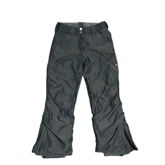 Firefly Aquamax Elite Ski Pants Onyx Charcoal Youth's Size M 8000mm 5000gr 24hs - Picture 3 of 8